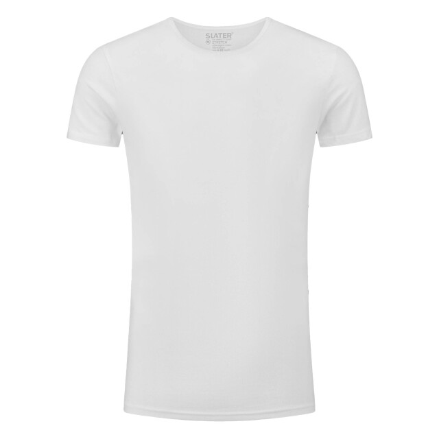 Slater Stretch t-shirt ronde hals 2-pack 038185-01-XXL large