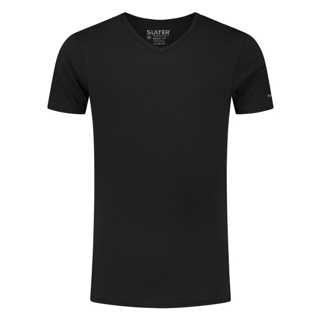 Slater Regular fit t-shirt v-hals 2-pack 044478-000-S large