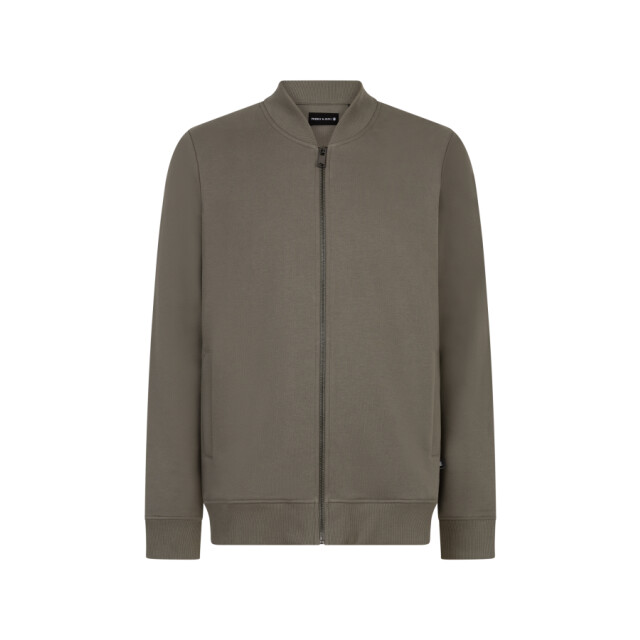 PRESLY & SUN Ps-mason green heren cardigan sweat vest presly& Green/PS-MASON large