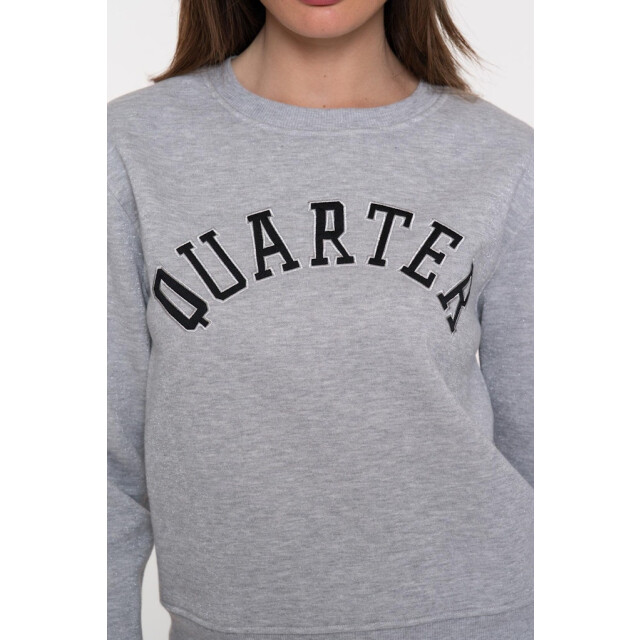 Geisha sweater quarter 52839-41 925 grey/black 06721.940.0039 large