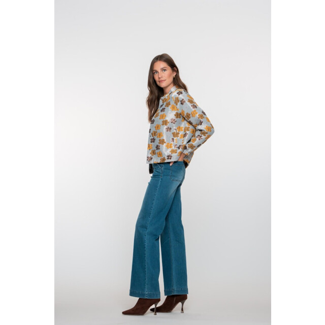 Geisha Jeans wide blue denim 4106.35.0112 large Geisha Jeans wide blue denim 4106.35.0112 large