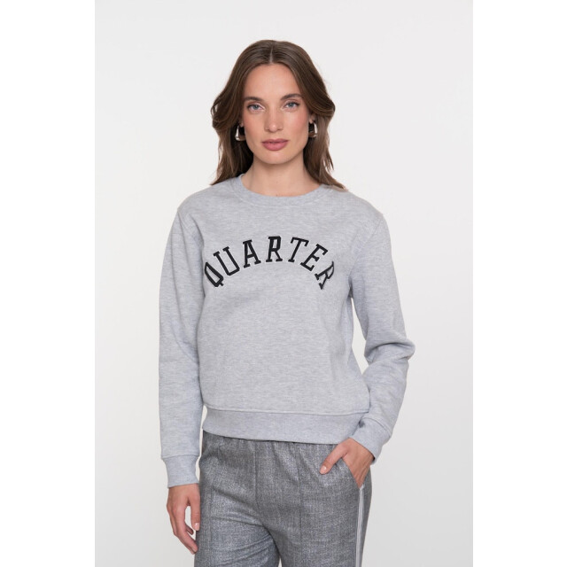 Geisha sweater quarter 52839-41 925 grey/black 06721.940.0039 large