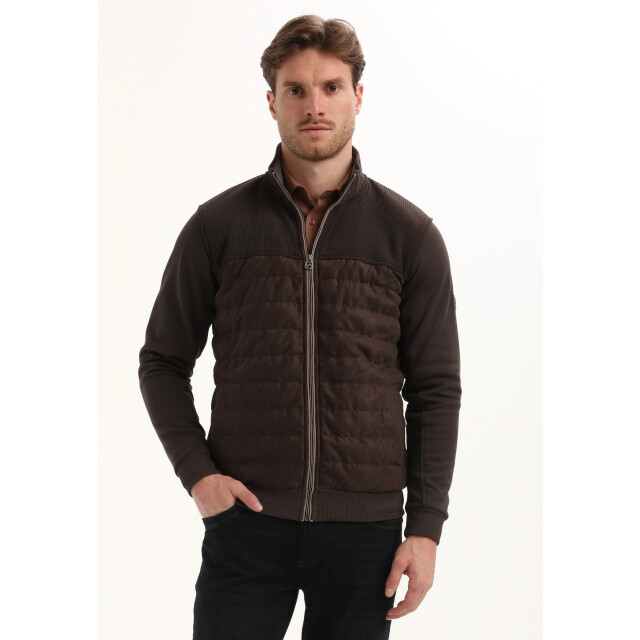 Gabbiano Heren vest 425744 5702 oak brown Gabbiano Vest 425744 5702OakBrown large