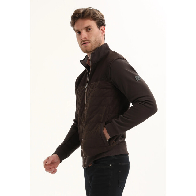 Gabbiano Heren vest 425744 5702 oak brown Gabbiano Vest 425744 5702OakBrown large