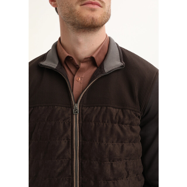 Gabbiano Heren vest 425744 5702 oak brown Gabbiano Vest 425744 5702OakBrown large