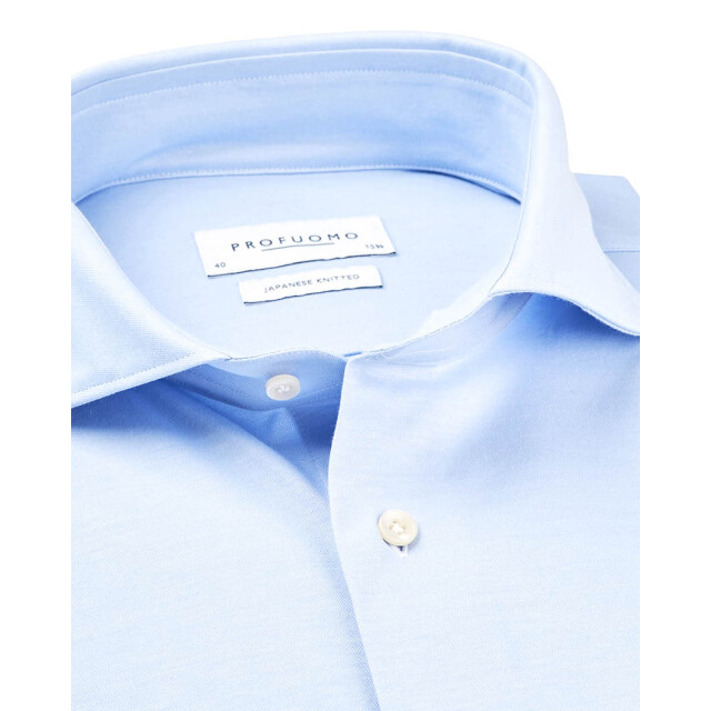 Profuomo Japanese knitted overhemd met lange mouwen 064415-001-44 large