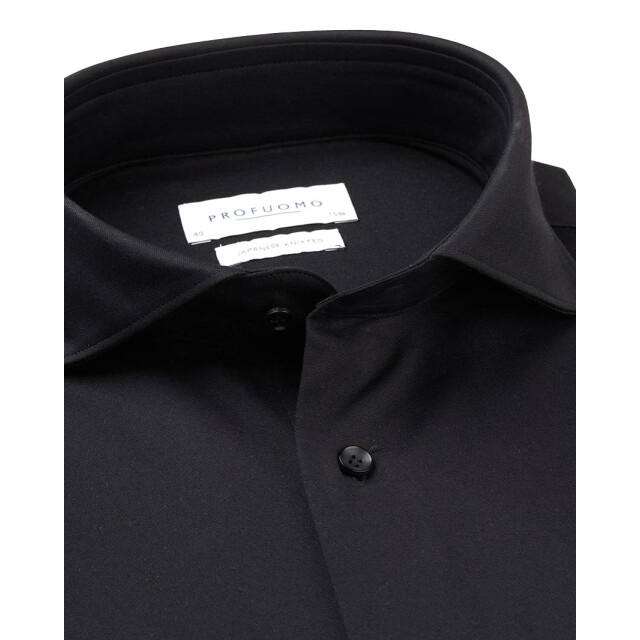 Profuomo Japanese knitted overhemd met lange mouwen 071478-001-44 large