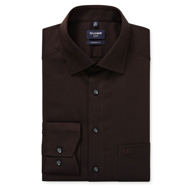 Olymp Luxor modern fit dress shirt 103394-001-45 large