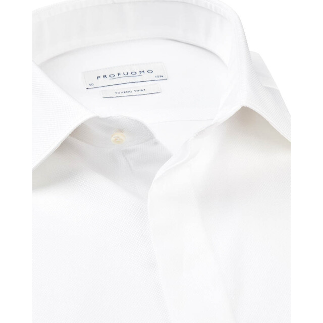 Profuomo Sky blue slim fit smoking overhemd 017973-01-44 large Profuomo Sky blue slim fit smoking overhemd 017973-01-44 large