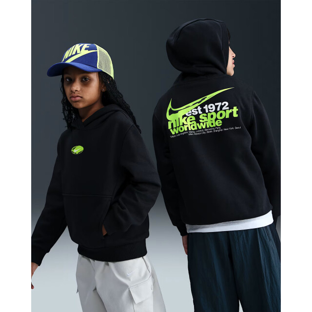 Nike k nsw club flc hdy oc hoodie jongens - 072976_995-L large