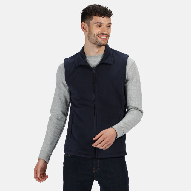 Regatta Heren micro fleece bodywarmer / gilet UTPC2063_darknavy large
