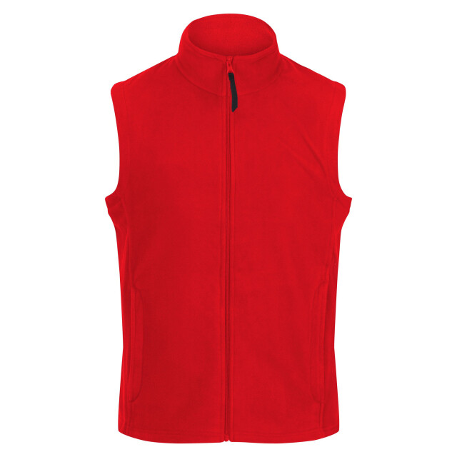 Regatta Heren micro fleece bodywarmer / gilet UTPC2063_classicred large