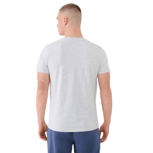 4F Effen normaal t-shirt heren UTPP6445_grey large
