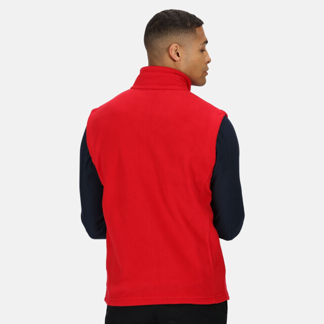 Regatta Heren micro fleece bodywarmer / gilet UTPC2063_classicred large