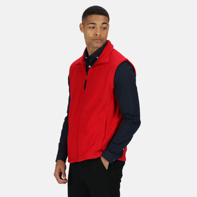 Regatta Heren micro fleece bodywarmer / gilet UTPC2063_classicred large