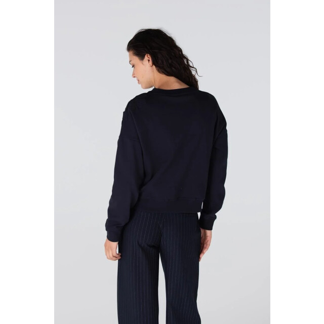 Jansen Amsterdam Gaby sw156 trui dark blue SW156 large