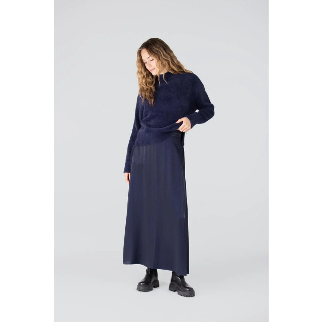 Jansen Amsterdam Calla p155 trui turtle neck dark blue P155 large
