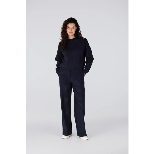 Jansen Amsterdam Gaby sw156 trui dark blue SW156 large