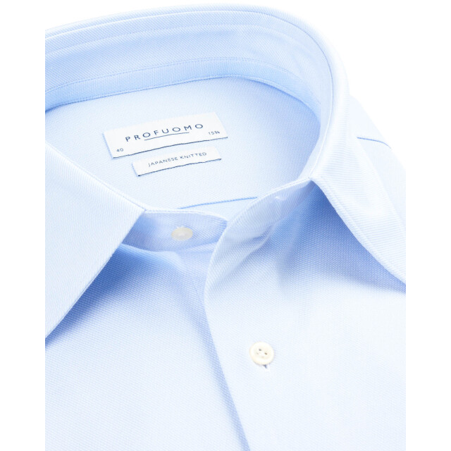 Profuomo Japanese knitted dress shirt 106126-001-44 large