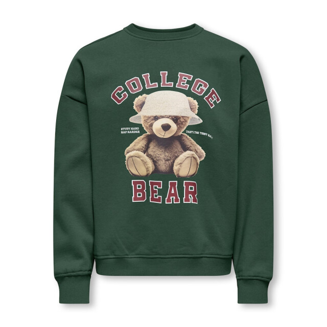 Only Kogbila ls ovz bear o-neck swt noos - 2209.20.0004 large