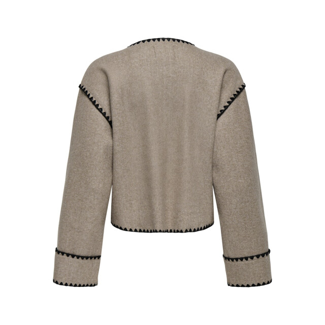 Only Onlelba life cuff scallop jacket otw taupe 4279.77.0014 large
