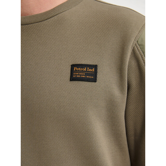 Petrol Industries Men sweater round neck olijf 5209.22.0045 large