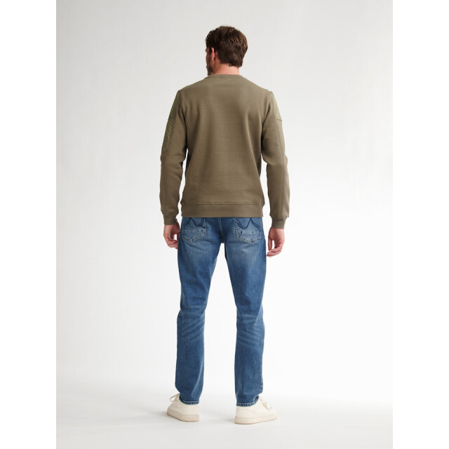 Petrol Industries Men sweater round neck olijf 5209.22.0045 large