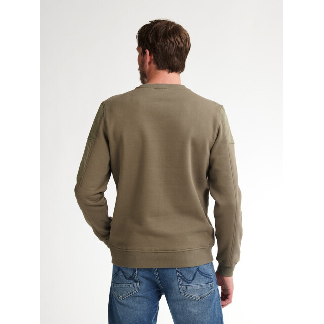 Petrol Industries Men sweater round neck olijf 5209.22.0045 large
