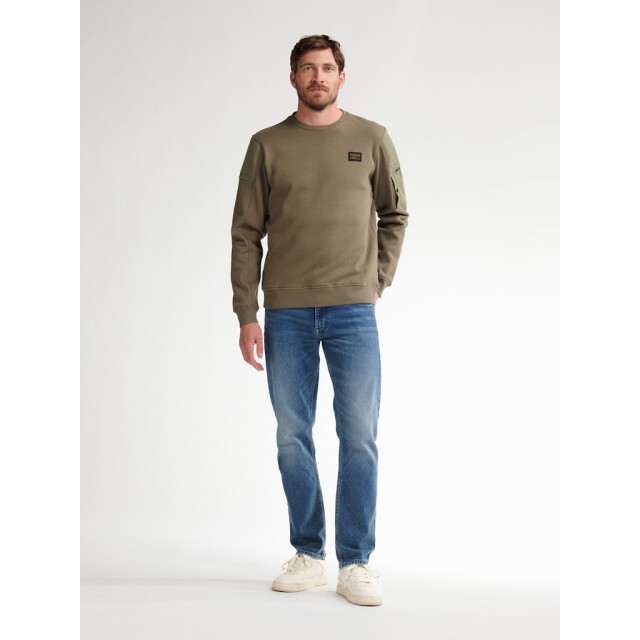 Petrol Industries Men sweater round neck olijf 5209.22.0045 large