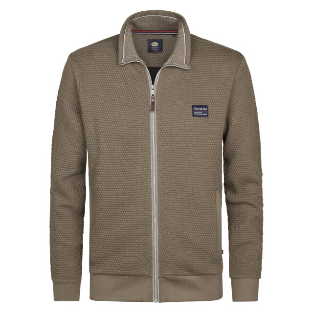 Petrol Industries Men sweater collar zip olijf 5239.22.0043 large