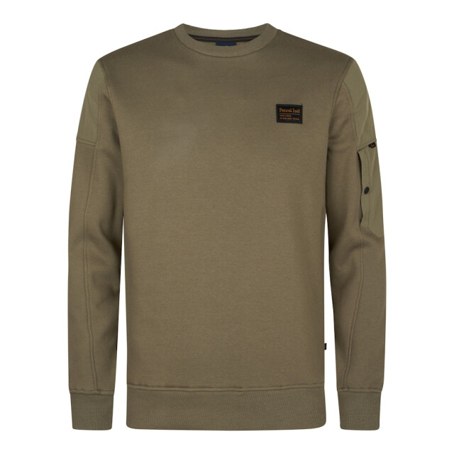 Petrol Industries Men sweater round neck olijf 5209.22.0045 large