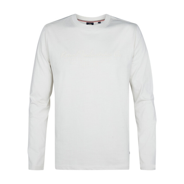 Petrol Industries Men t-shirt ls classic print off-white 5329.02.0009 large