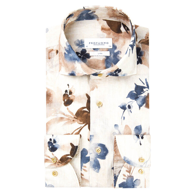 Profuomo Overhemd met lange mouwen 102050-001-42 large