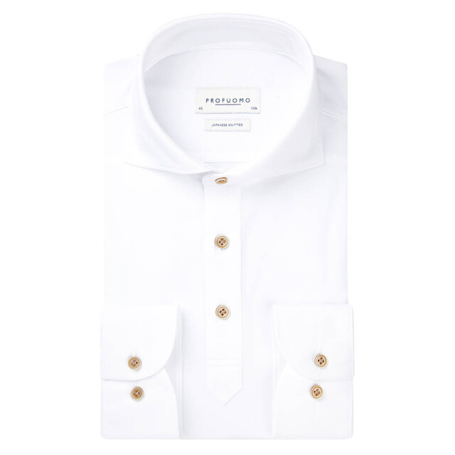 Profuomo Polo met lange mouwen 102080-001-43 large