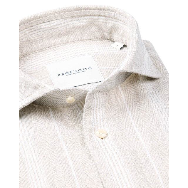 Profuomo Overhemd met lange mouwen 102085-001-L large
