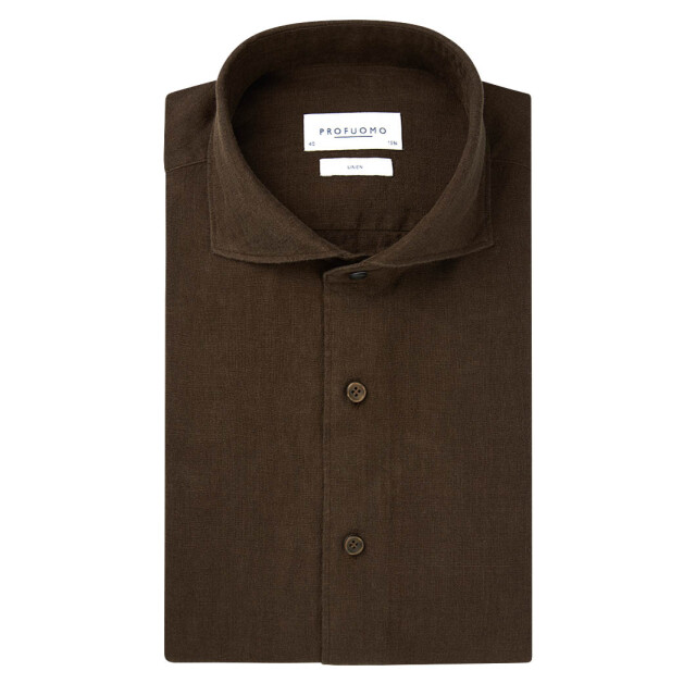 Profuomo Overhemd met lange mouwen 102046-001-39 large