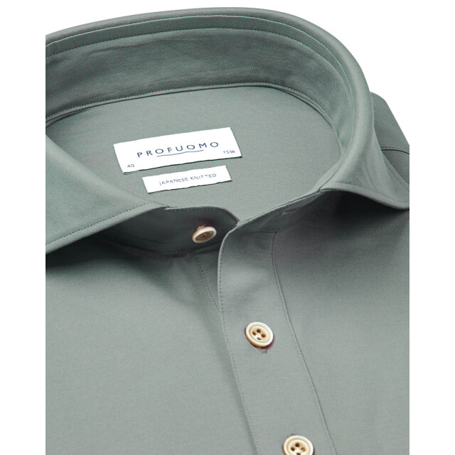 Profuomo Polo met lange mouwen 102083-001-42 large