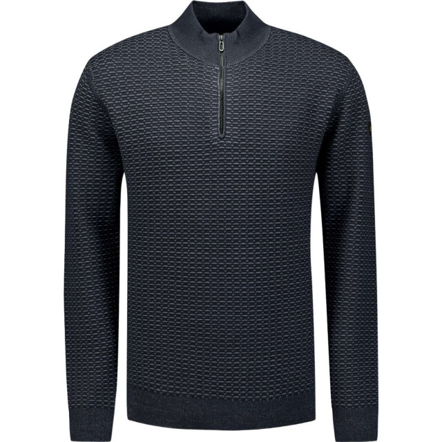No Excess Pullover half zip jacquard plated night 29230926-078 large