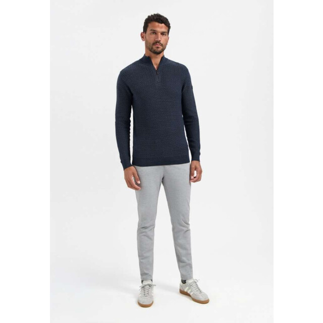 No Excess Pullover half zip jacquard plated night 29230926-078 large