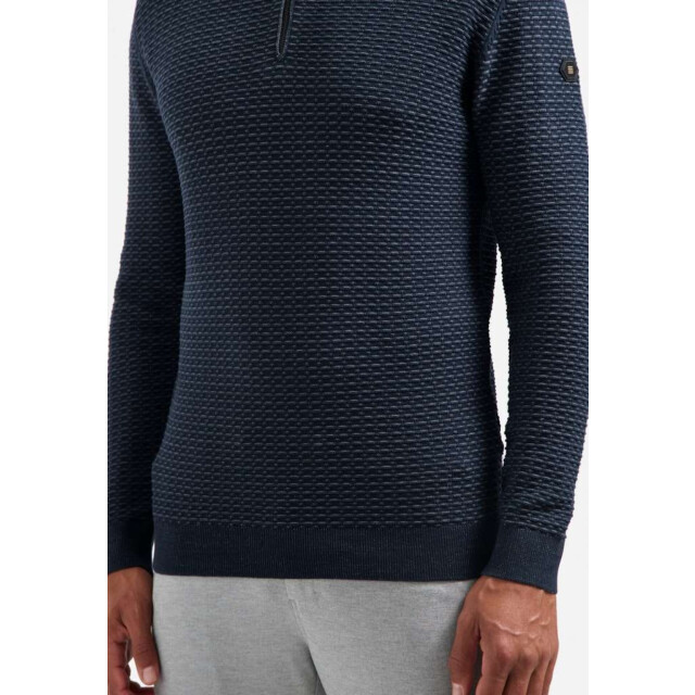 No Excess Pullover half zip jacquard plated night 29230926-078 large