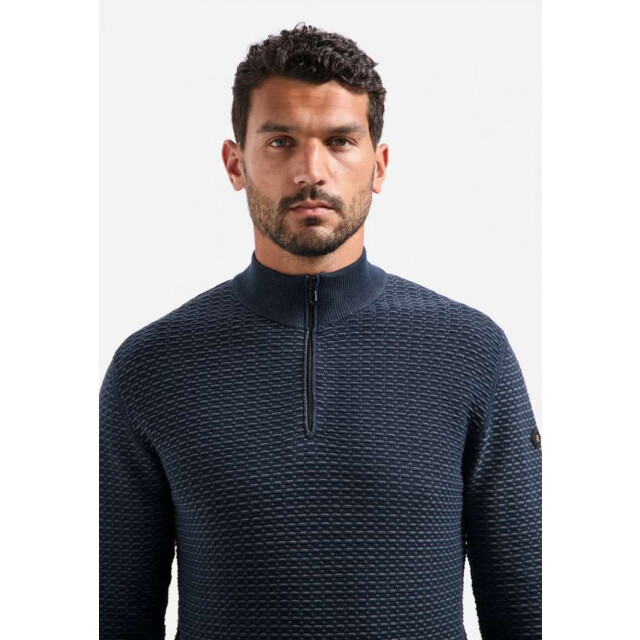 No Excess Pullover half zip jacquard plated night 29230926-078 large