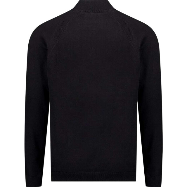 No Excess Pullover half zip high collar solid black 29230967SN-020 large