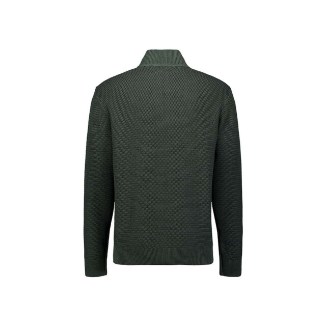 No Excess Pullover half zipper 2 coloured mel dark green 29230904SN-052 large