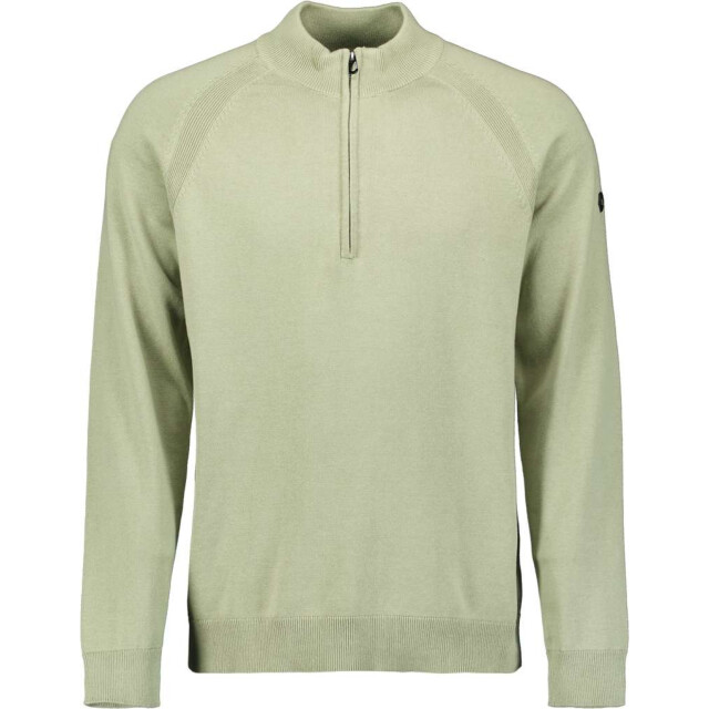 No Excess Pullover half zip high collar solid light moss 29230967SN-197 large
