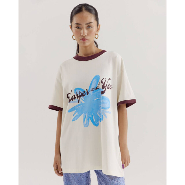 Harper & Yve T-shirt dw25y302 flower Harper & Yve T-shirt DW25Y302 FLOWER large