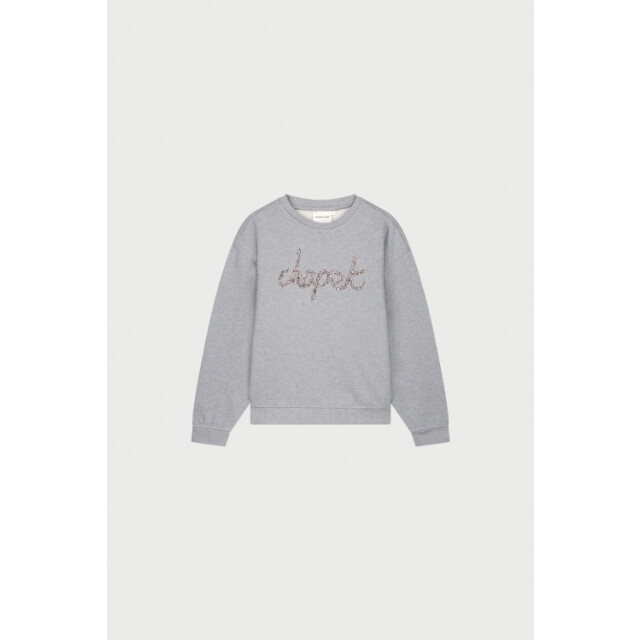 Fabienne Chapot Fc terry rhinestone sweater FC Terry Rhinestone Sweater/9525 Dark Grey Melange large