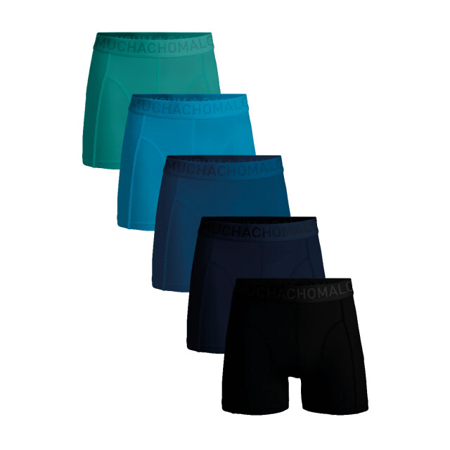 Muchachomalo Heren 5-pack boxershorts light cotton LCSOLID1010-136 large Muchachomalo Heren 5-pack boxershorts light cotton LCSOLID1010-136 large