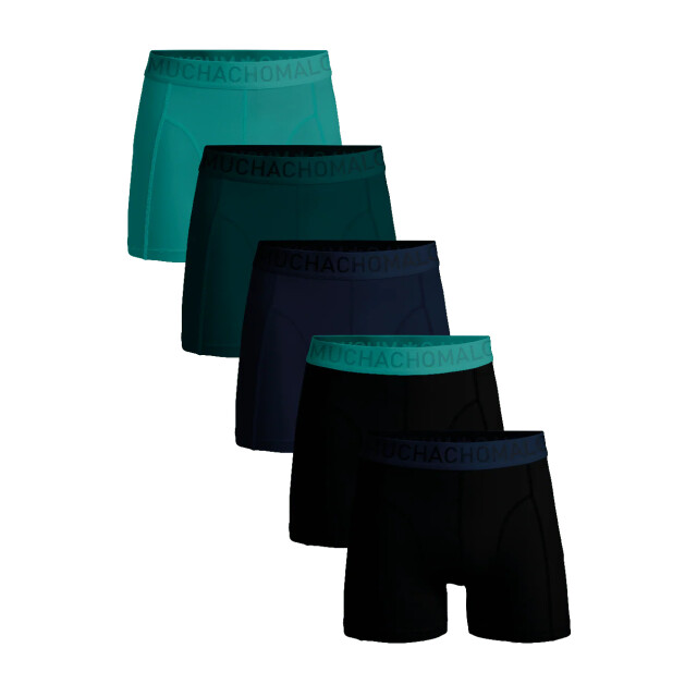 Muchachomalo Heren 5-pack boxershorts light cotton LCSOLID1010-143 large Muchachomalo Heren 5-pack boxershorts light cotton LCSOLID1010-143 large