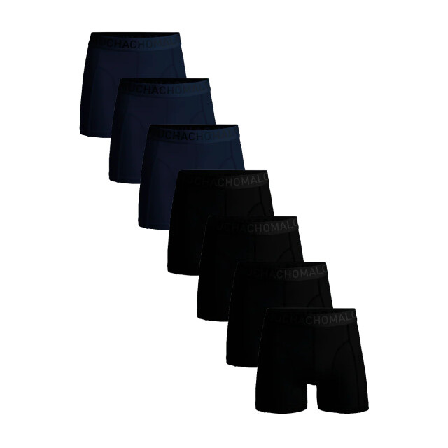 Muchachomalo Heren 7-pack boxershorts light cotton LCSOLID1010-153 large Muchachomalo Heren 7-pack boxershorts light cotton LCSOLID1010-153 large