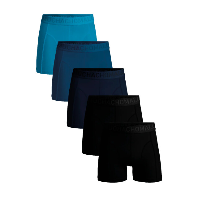 Muchachomalo Heren 5-pack boxershorts light cotton LCSOLID1010-142 large Muchachomalo Heren 5-pack boxershorts light cotton LCSOLID1010-142 large